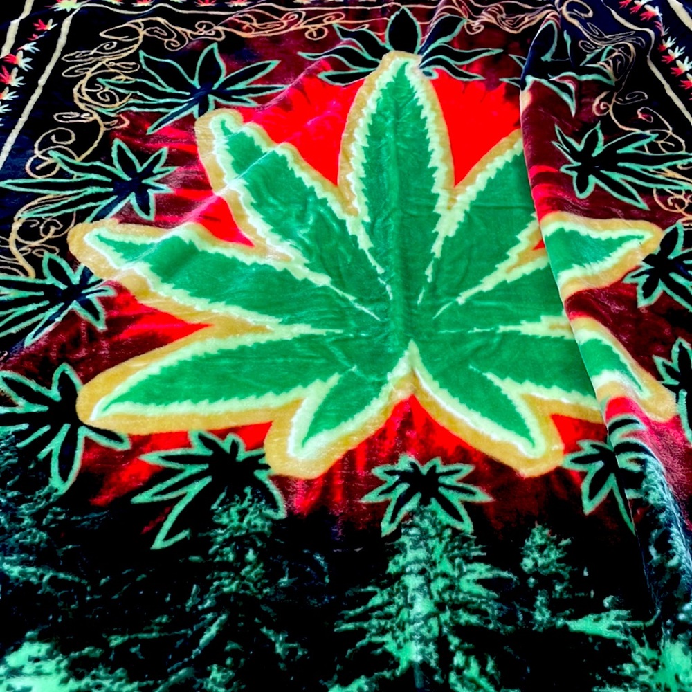 Luxury plush blanket